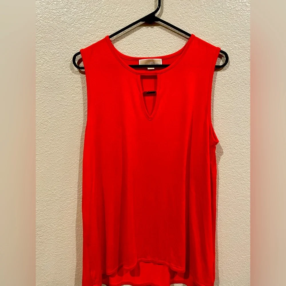 Women’s Michael Kors orange Blouse - Picture 1 of 2